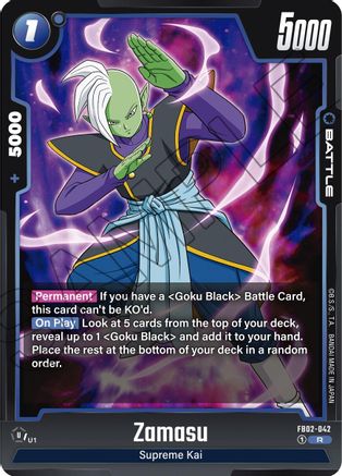 Image of Zamasu - FB02-042 (FB02-042) - Blazing Aura Holofoil