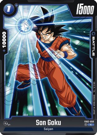Image of Son Goku - FB02-050 (FB02-050) - Blazing Aura