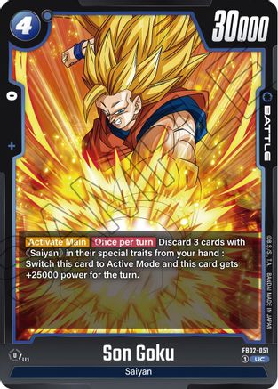 Image of Son Goku - FB02-051 (FB02-051) - Blazing Aura