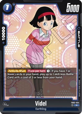 Image of Videl - FB02-054 (FB02-054) - Blazing Aura Holofoil