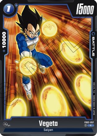 Image of Vegeta - FB02-057 (FB02-057) - Blazing Aura