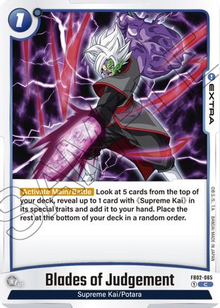 Image of Blades of Judgement (FB02-065) - Blazing Aura