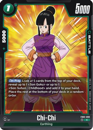 Image of Chi-Chi (FB02-090) - Blazing Aura