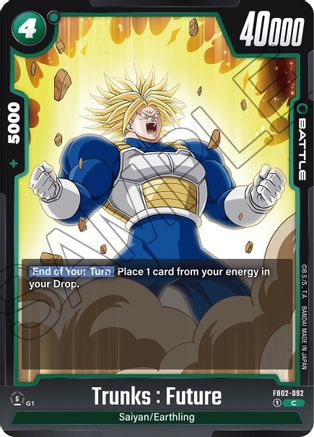Image of Trunks : Future - FB02-092 (FB02-092) - Blazing Aura