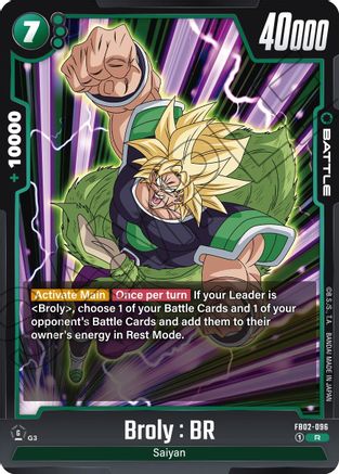 Image of Broly : BR (FB02-096) - Blazing Aura Holofoil