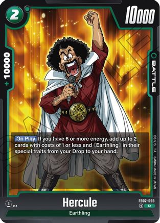 Image of Hercule (FB02-098) - Blazing Aura Holofoil