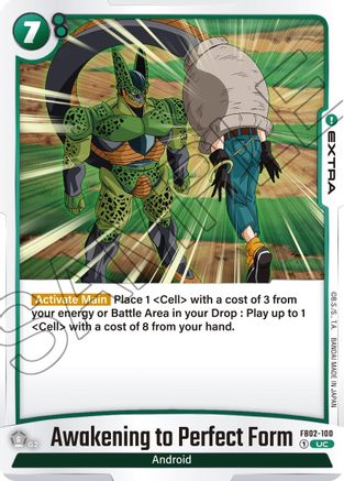 Image of Awakening to Perfect Form (FB02-100) - Blazing Aura