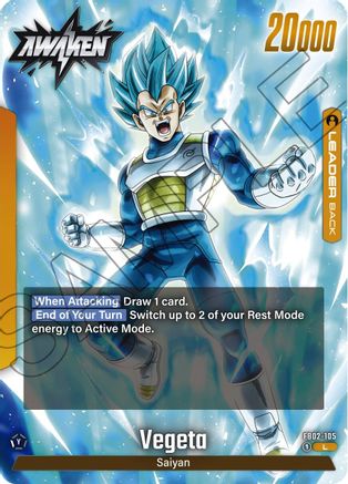 Image of Vegeta - FB02-105 (FB02-105) - Blazing Aura