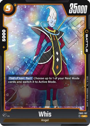 Image of Whis - FB02-107 (FB02-107) - Blazing Aura