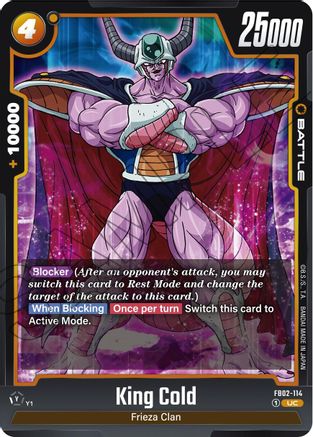 Image of King Cold (FB02-114) - Blazing Aura