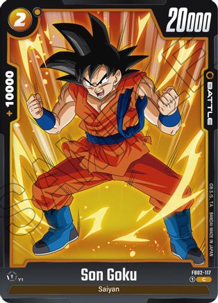 Image of Son Goku - FB02-117 (FB02-117) - Blazing Aura