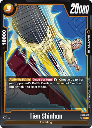 Image of Tien Shinhan - FB02-123 (FB02-123) - Blazing Aura