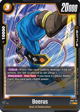 Image of Beerus - FB02-127 (FB02-127) - Blazing Aura