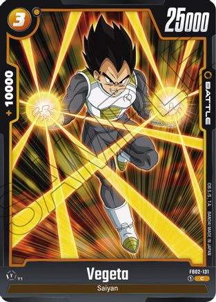 Image of Vegeta - FB02-131 (FB02-131) - Blazing Aura