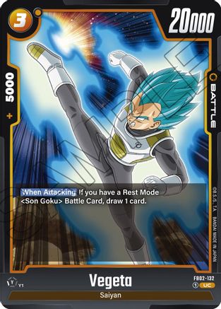 Image of Vegeta - FB02-132 (FB02-132) - Blazing Aura