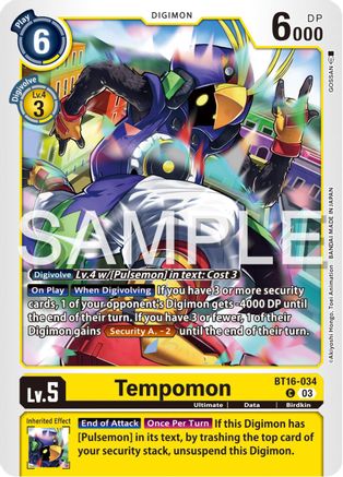 Image of Tempomon (BT16-034) - Beginning Observer