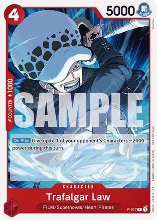 Image of Trafalgar Law (Tournament Pack Vol. 7) (P-017) - One Piece Promotion Cards
