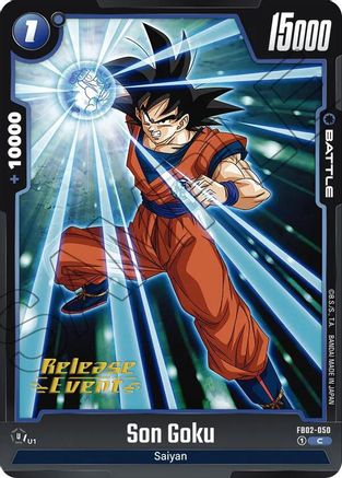 Image of Son Goku - FB02-050 (FB02-050) - Blazing Aura Release Event Cards