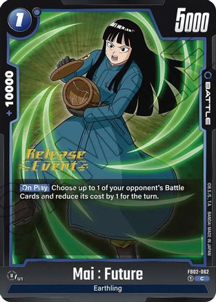 Image of Mai : Future (FB02-062) - Blazing Aura Release Event Cards