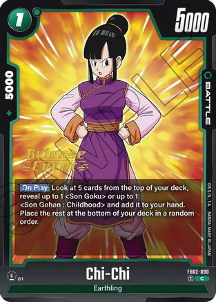 Image of Chi-Chi (FB02-090) - Blazing Aura Release Event Cards