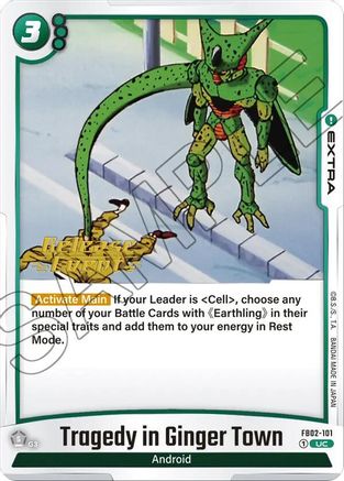 Image of Tragedy in Ginger Town (FB02-101) - Blazing Aura Release Event Cards