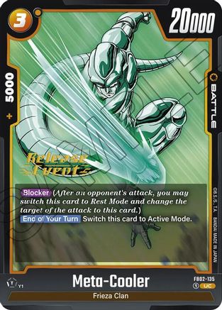 Image of Meta-Cooler (FB02-135) - Blazing Aura Release Event Cards