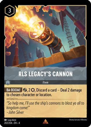 Image of RLS Legacy's Cannon (202/204) - Ursulas Return Cold Foil