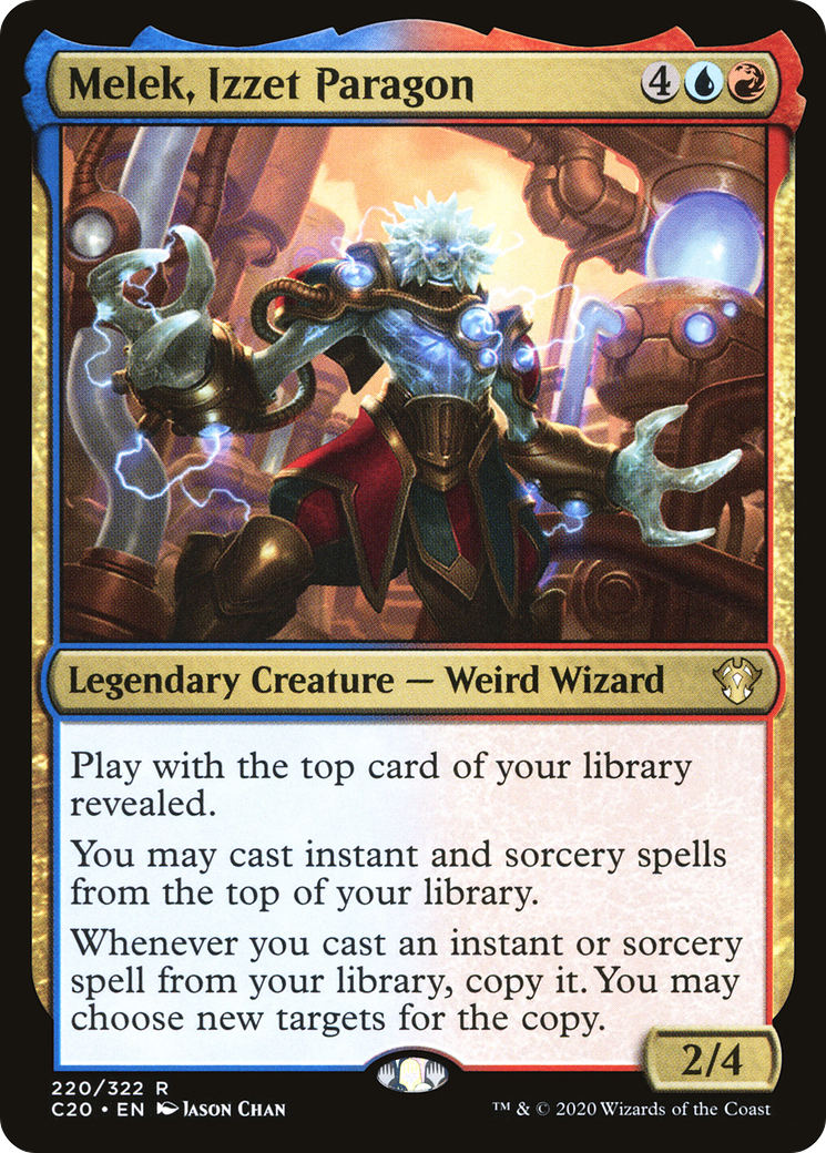 Image of Melek, Izzet Paragon (C20-220) - Commander 2020