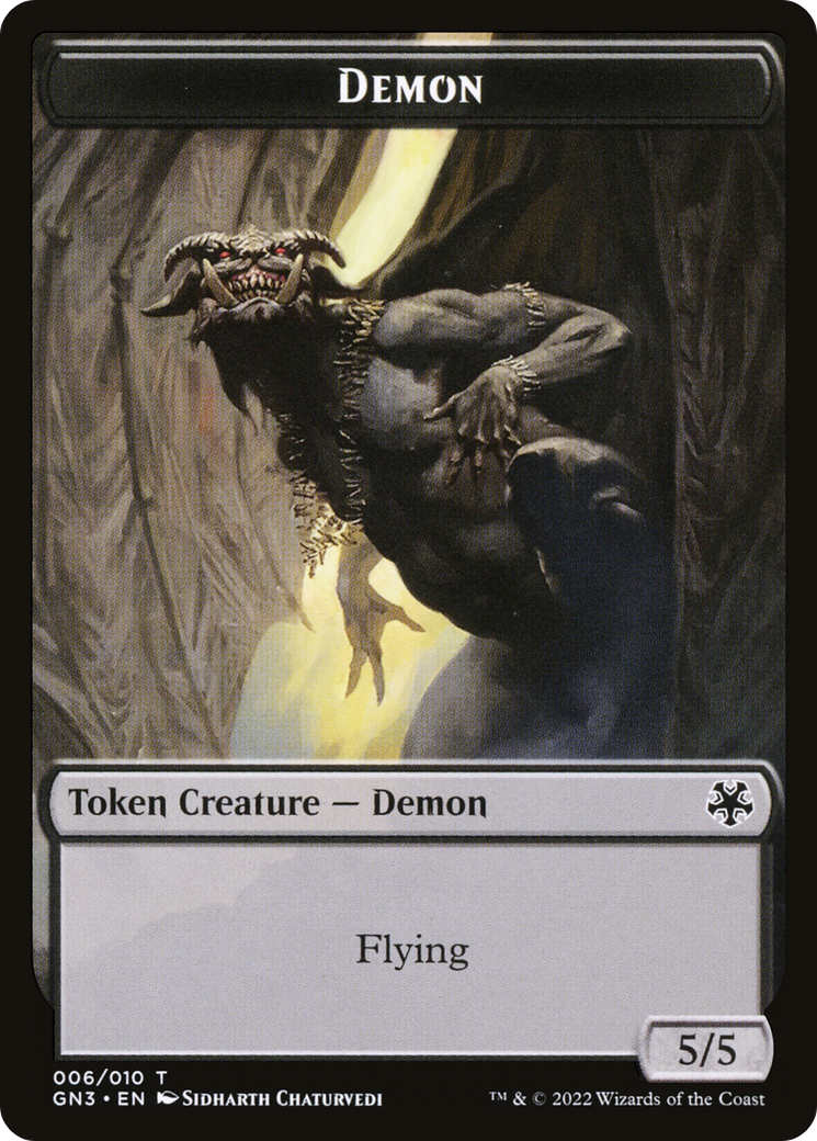 Image of Demon (TGN3-006) - Game Night: Free-for-All Tokens