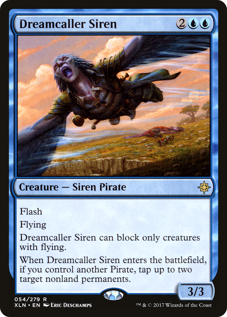 Image of Dreamcaller Siren (XLN-054) - Ixalan Foil