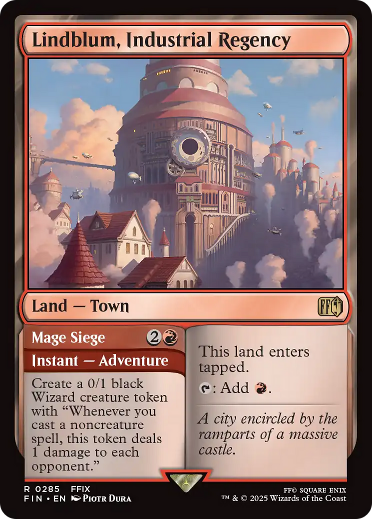 Image of Lindblum, Industrial Regency (FIN-285) - FINAL FANTASY Foil