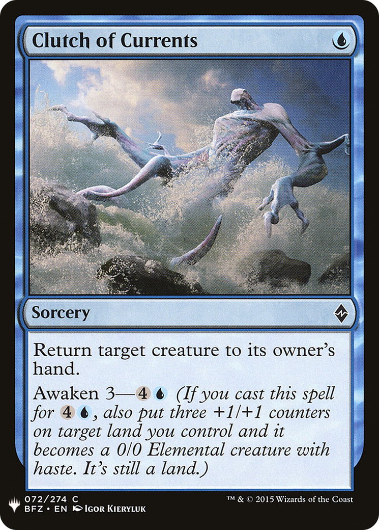 Image of Clutch of Currents (LIST-072) - The List