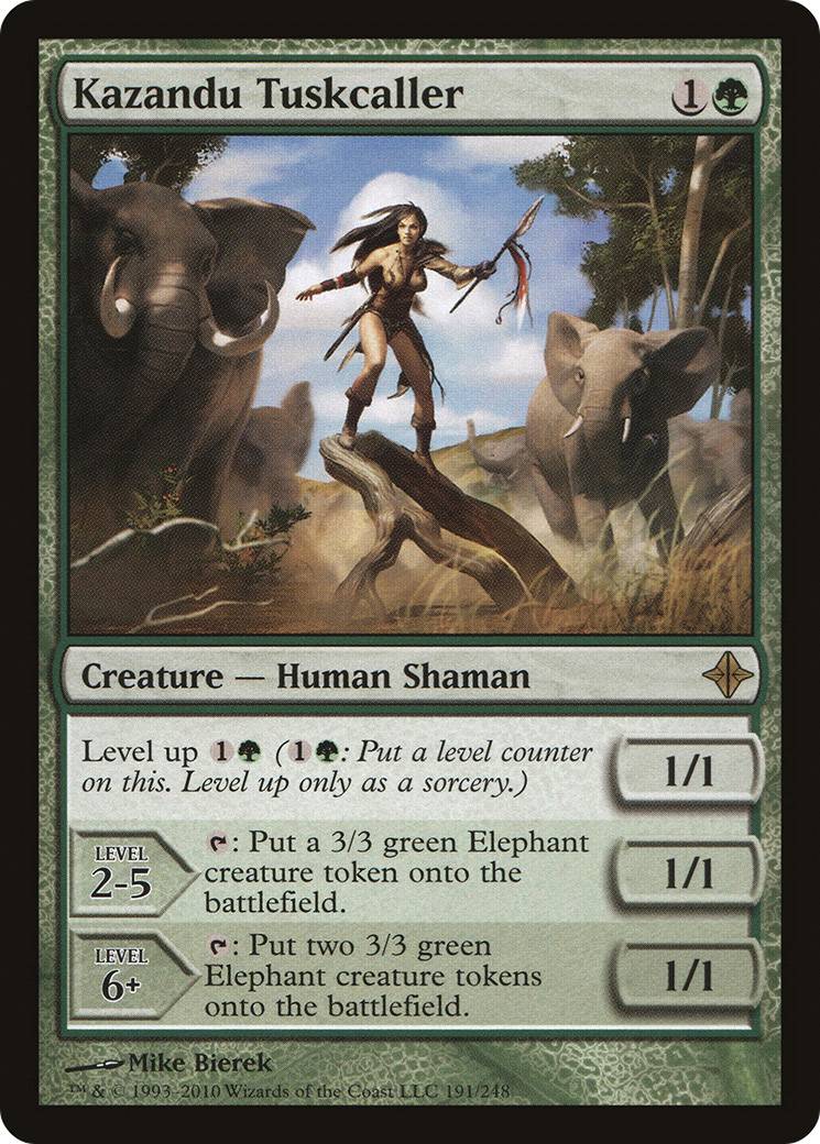 Image of Kazandu Tuskcaller (ROE-191) - Rise of the Eldrazi