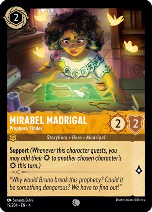 Image of Mirabel Madrigal - Prophecy Finder (19/204) - Ursulas Return