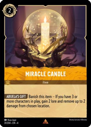 Image of Miracle Candle (31/204) - Ursulas Return Cold Foil