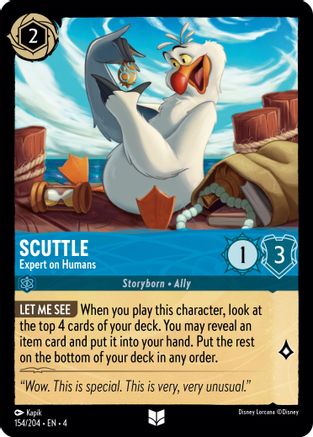 Image of Scuttle - Expert on Humans (154/204) - Ursulas Return Cold Foil