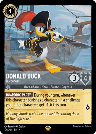 Image of Donald Duck - Buccaneer (179/204) - Ursulas Return
