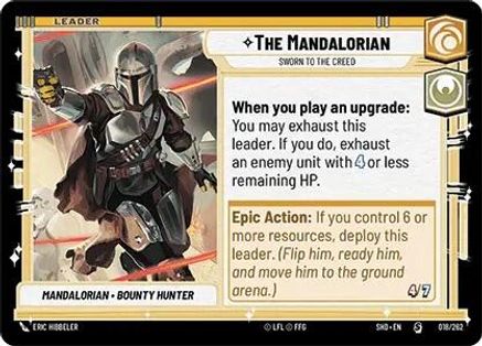 Image of The Mandalorian - Sworn To The Creed (018/262) - Shadows of the Galaxy