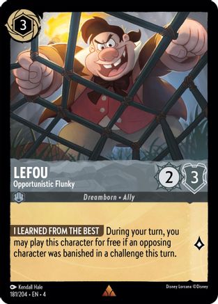 Image of LeFou - Opportunistic Flunky (181/204) - Ursulas Return