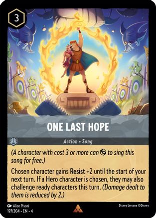 Image of One Last Hope (197/204) - Ursulas Return Cold Foil