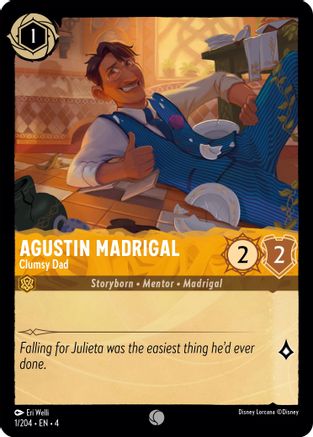 Image of Agustin Madrigal - Clumsy Dad (1/204) - Ursulas Return