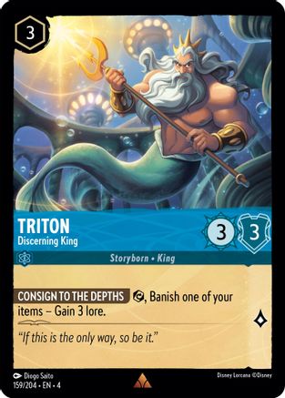 Image of Triton - Discerning King (159/204) - Ursulas Return