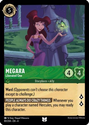 Image of Megara - Liberated One (80/204) - Ursulas Return Cold Foil
