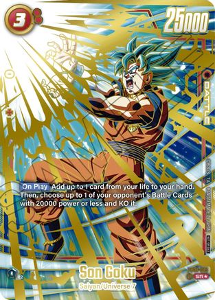 Image of Son Goku - FB01-015 (Championship 2024-2025 Regionals) (FB01-015) - Tournament and Championship Promos Holofoil