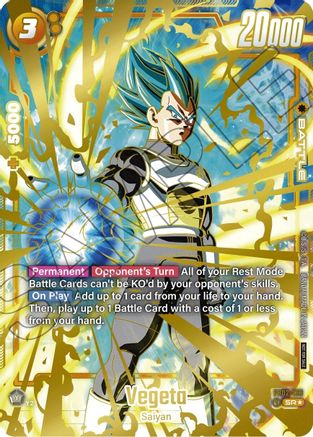 Image of Vegeta - FB02-133 (Championship 2024-2025 Regionals) (FB02-133) - Tournament and Championship Promos Holofoil