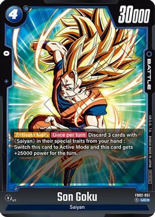 Image of Son Goku - FB02-051 (Tournament Pack 02) (FB02-051) - Tournament and Championship Promos Holofoil