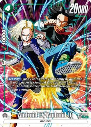 Image of Android 17/Android 18 - FB02-077 (Tournament Pack -Winner- 02) (FB02-077) - Tournament and Championship Promos Holofoil