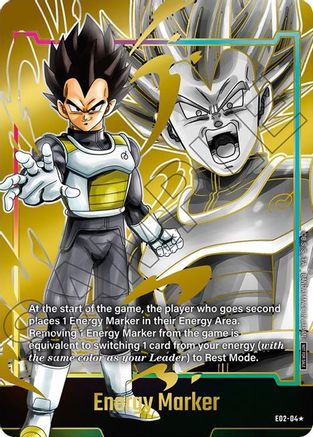 Image of Energy Marker (E02-04) (Gold) (E02-04) - Fusion World Energy Markers Holofoil