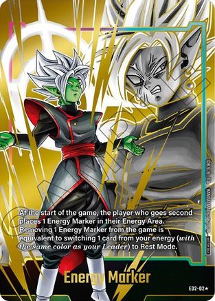Image of Energy Marker (E02-02) (Gold) (E02-02) - Fusion World Energy Markers Holofoil