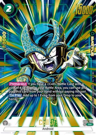 Image of Cell Jr. - FB02-085 (Championship Pack 01) (Gold) (FB02-085) - Tournament and Championship Promos Holofoil